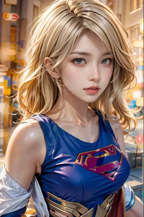 sexy and gorgeous supergirl