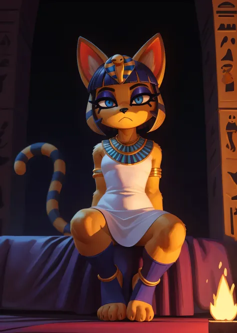 [ankha], [animal crossing], [uploaded to e621.net; (pixelsketcher), (wamudraws)], ((masterpiece)), ((hd)), ((high res)), ((solo ...