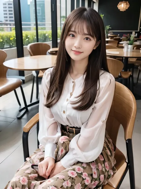 (Calm and gentle expression :1.0), ( Full Body Shot :1.3), ( panorama:1.0), movie lighting , ((Best Quality)), (RAW photo, Best Quality), ( Realistic:1.4), realism, masterpiece, very delicate and beautiful, very detailed, 4k wallpaper, wonderful, fin...