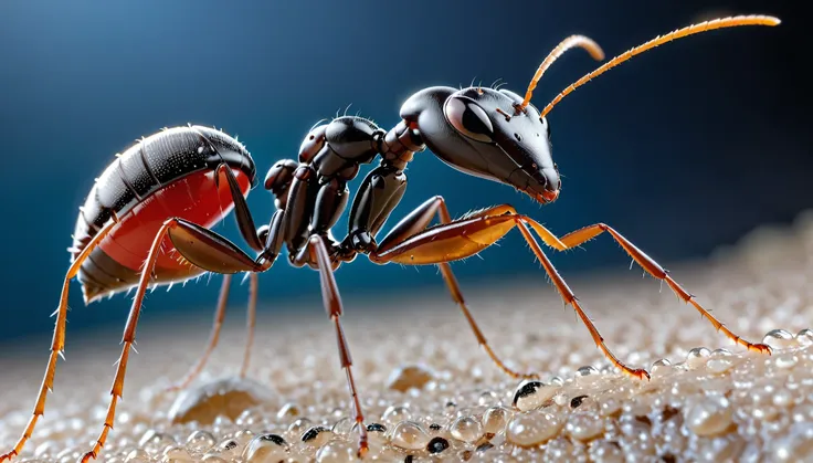 robotic ant, building your ship