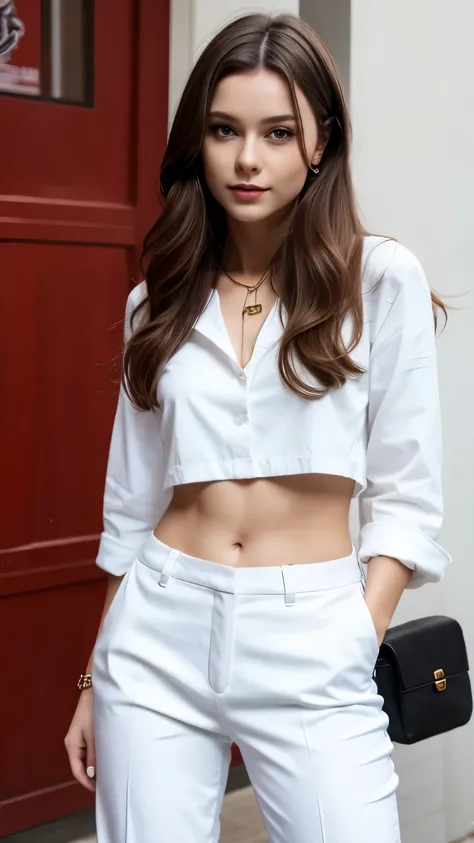 dasha taran with white pants