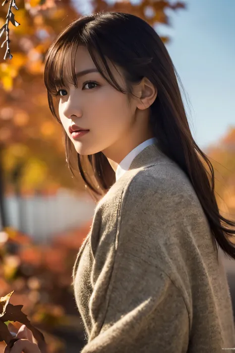 1 girl, (Fashionable fall outfits:1.2), A very beautiful portrait of a Japanese actress,
(RAW Photo Best Quality), (Realistic, Realistic:1.4), (masterpiece),
very detailed, 2k wallpaper, wonderful, finely, very detailed, CG Unity 8k Wallpaper , ver...
