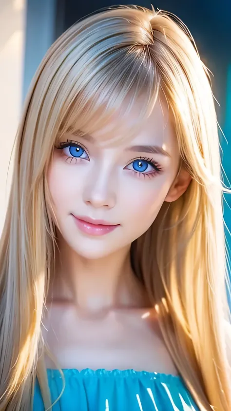 Shiny, BEAUTIFUL WHITE SKIN 、 HAIR COLOR CHANGES WITH LIGHT 、 long bangs blocking the view 、 CHEEK GLOSS HIGHLIGHTS 、Sexy and very beautiful, Ladylike, cute, gorgeous face without wrinkles、The most beautiful face in the world、 Worlds Most Beautiful Supe...