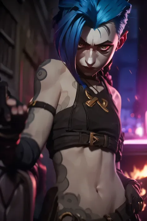 jinx. highly detailed, 4k.