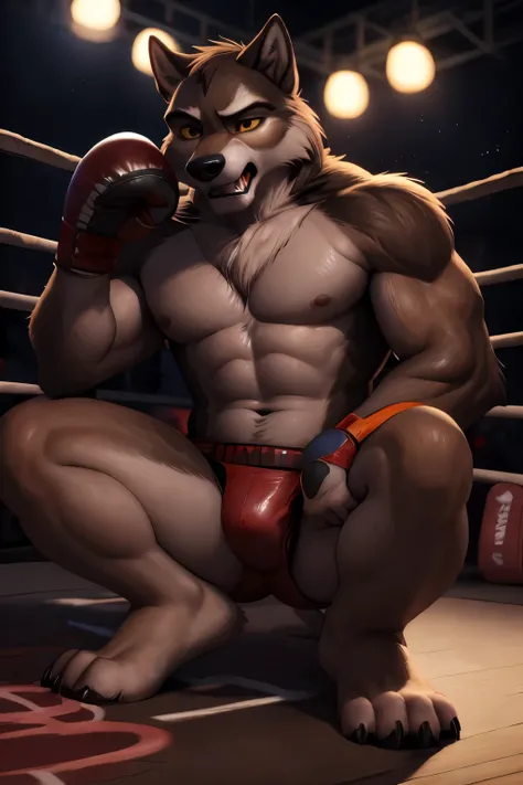 (baltowd), (balto), wolfdog, solo, 1boy, clenched_teeth ((rage expression)), baring teeth, realistic, anthropomorphic, (by personalami:0.5), (by unpopularwolf:1.1), (soft shading), 4k, hi res, 8k,((closed eyes)) (knockout)) ((defeated on the floor)), 8k pa...