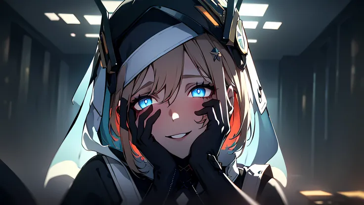 ((Best quality)), ((masterpiece)), (detailed:1.4), 3D, an image of a beautiful cyberpunk female, Yandere , Yandere Face , Trance , Trance Eyes , yameroyandere , constricted pupils , yandere ,
empty eyes . shaded face , crazy eyes , glowing blue eyes , craz...