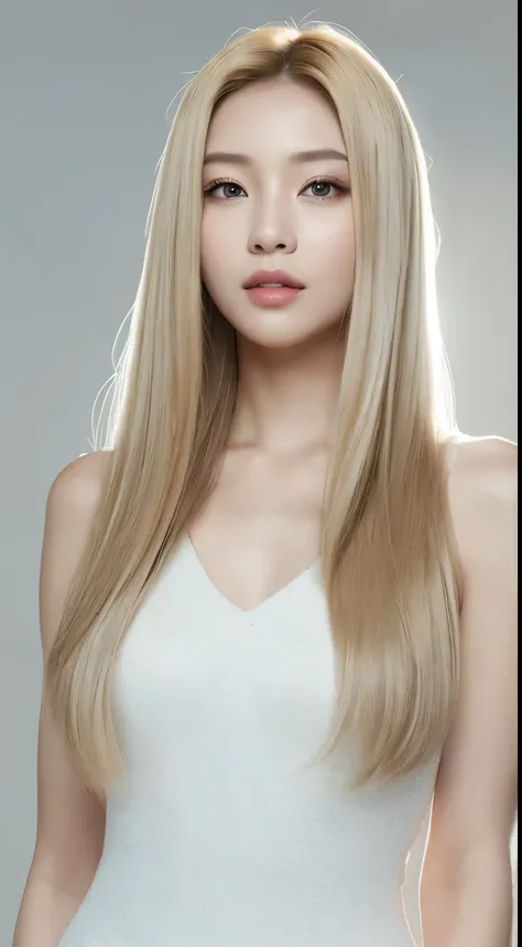 ((realistic lighting、top-quality、8k、​masterpiece:1.3))、clear focus:1.2、1girl in、flawless beauty:1.4、slim((blonde  hair))、neat an...