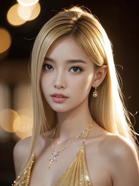 best quality, masterpiece, highres, 1girl,china dress,hair ornament,necklace, jewelry,Beautiful face,upon_body, tyndall effect,photorealistic, dark studio, rim lighting, two tone lighting,(high detailed skin:1.2), 8k uhd, dslr, soft lighting, high quality,...