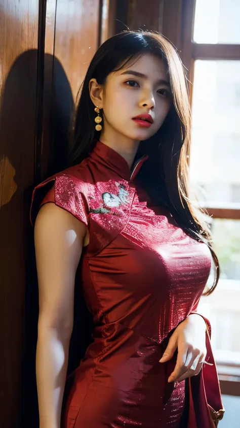 big breasts　 china dress