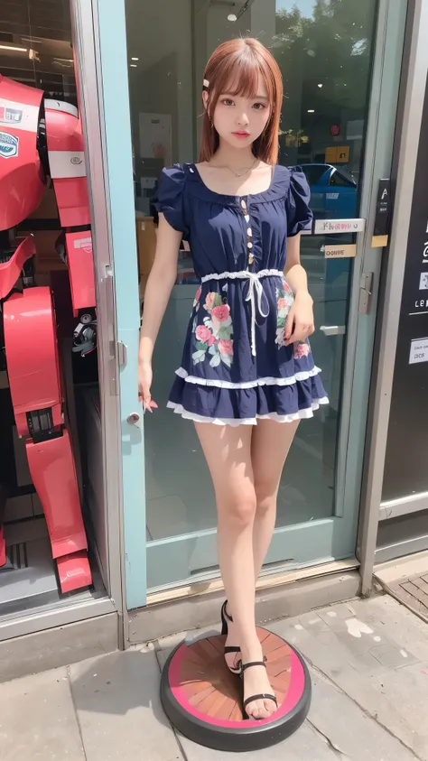 high color pass, summer dress