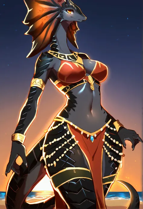 (top quality, best quality, Sollyz, High-quality illustrations, masterpiece, perfect artwork, cinematic light and shading, 16k, 1080p, uploaded on e621)(kemono, furry, anthro, alone), 1 female, (very detailed body, face, tail, arms, hands, legs, head and e...