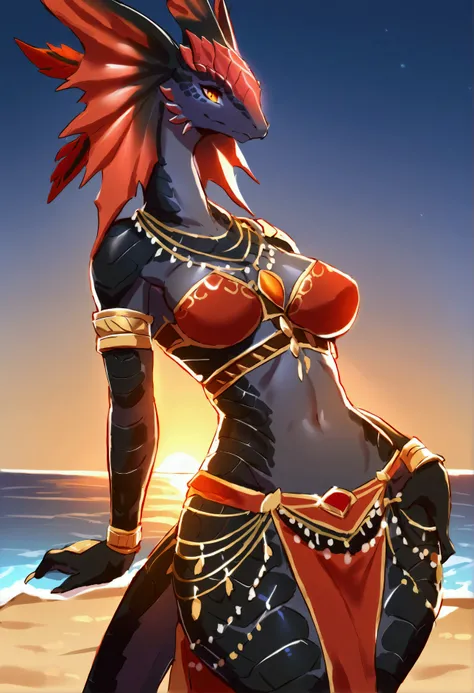 (top quality, best quality, Sollyz, High-quality illustrations, masterpiece, perfect artwork, cinematic light and shading, 16k, 1080p, uploaded on e621)(kemono, furry, anthro, alone), 1 female, (very detailed body, face, tail, arms, hands, legs, head and e...