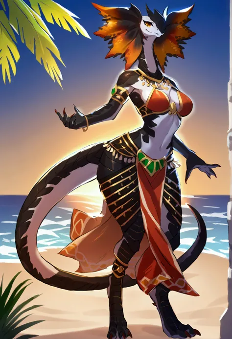 (top quality, best quality, Sollyz, High-quality illustrations, masterpiece, perfect artwork, cinematic light and shading, 16k, 1080p, uploaded on e621)(kemono, furry, anthro, alone), 1 female, (very detailed body, face, tail, arms, hands, legs, head and e...