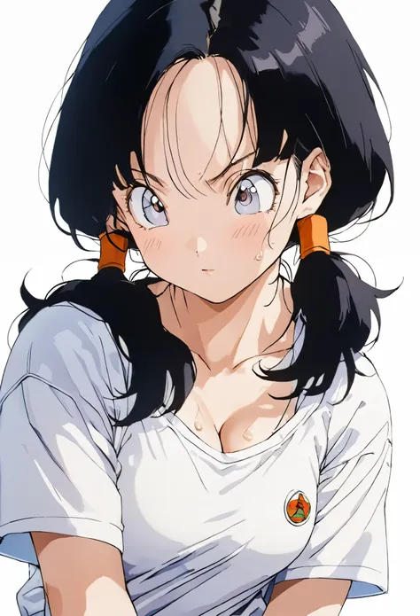 masterpiece, best quality, high resolution,16k,super detailed skin, (videl),1990s \(style\),c cup beautiful breasts、height: 160c...