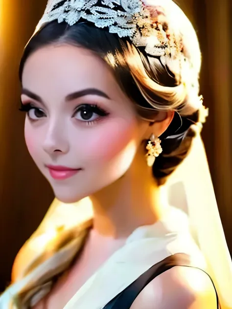 a close up of a woman with a veil and a hat, looking to the right, vintage makeup, up face with 1 9 2 0 s hairstyle, 5 0 s style, 50s style, 1950s vibes, 1 9 5 0 s style, 1 9 2 0 s hairstyle, glam hair, elegant japanese woman, looking left, headpiece