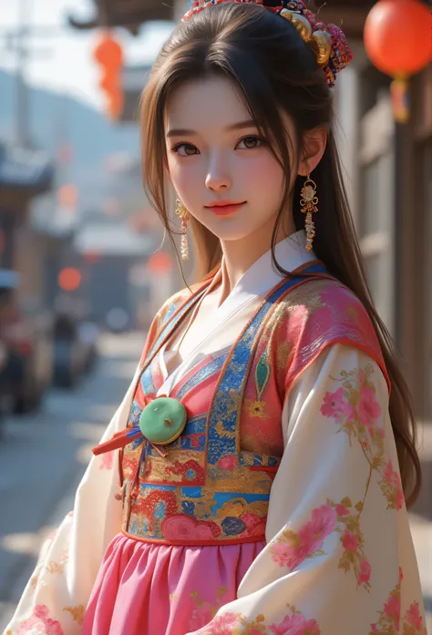 (super cute young face:1.5),(sparkling clear attractive large glowing eyes:1.5), (japanese idol face:1.5),very beautiful cute girl,(baby face:1.4),(fourteen years old:1.4),exquisite smooth and silky long brown straight hair,fair skin,(happy cheerful smile)...