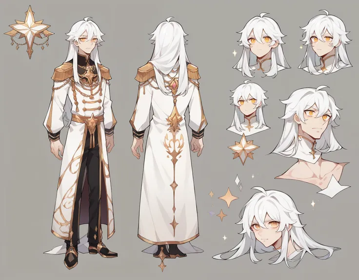 the model is a boy (( masterpiece, highest quality)),  character sheet,  turn around, vtuber-whole body, whole body, detailed fa...