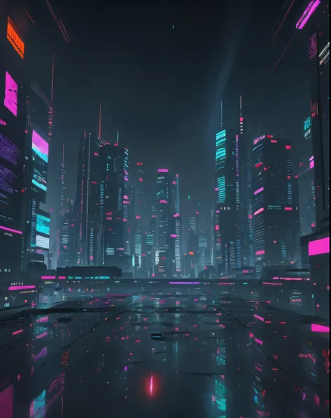 cyberpunk city