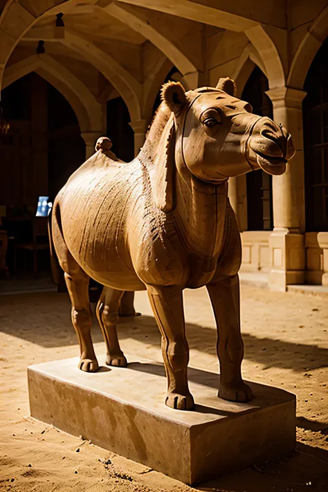 camel sculpture