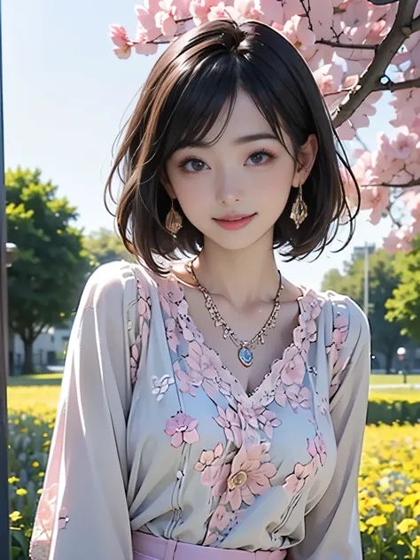 (((Best Quality)))、(((Ultra-precision CG16K wallpaper)))、(((Super detailed)))、(((Mature 24 year old woman、one person:1.8)))、((Very beautiful Japanese face))、(((Haruka Fukuhara)))、(( straight bob bob hair:1.6))、(Shiny brown hair)、(Sparkling Eyes)、Thin eyebr...