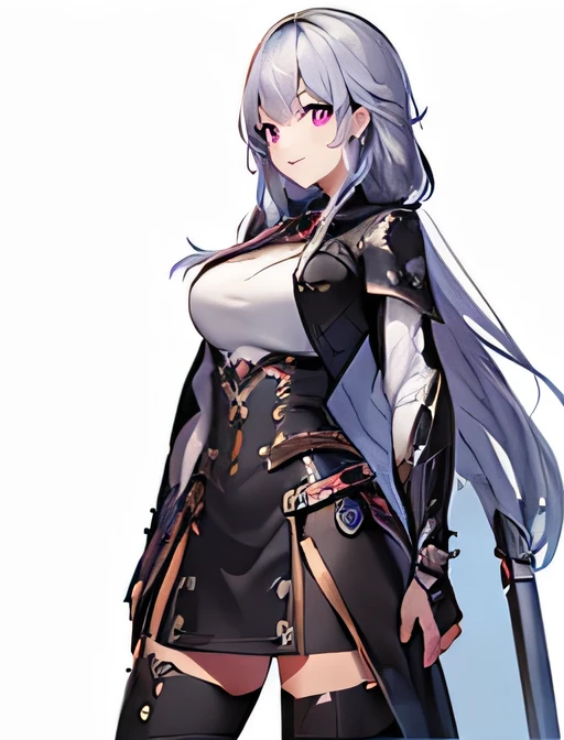 rpg characters, female protagonist 👀 :8,  clear and clear rpg portrait , , rpg character art ,  character profile art, ( (  char...