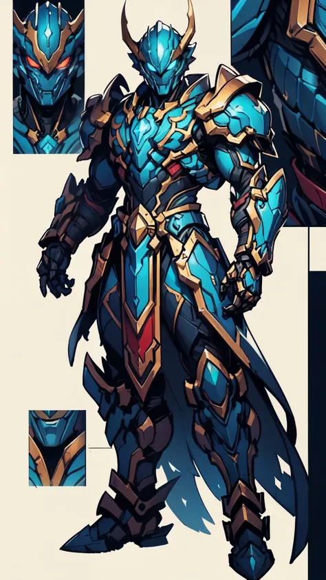 (masterpiece:1.5, best quality:1.5, extremely delicate:1.5), ((male:1.5)), a man wearing a full-face helmet, green eyes, fantasy-style high-tech biomimetic armored combat suit, (a composite layered chest armor), the design balances heavy with agility, full...