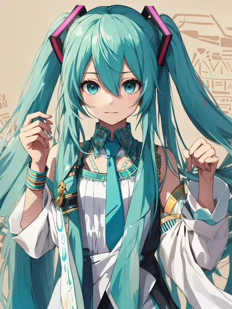  Hatsune Miku, Egyptian clothing