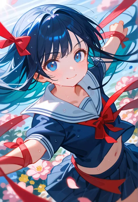 A masterpiece-quality artwork of a super kawaii, charming and cute lighting for extra warmth and kawaii appeal
BREAK
(Ribbons, Flowers: 1.4), shallow depth of field, cinematic focus, (unique angle from above, close up composition: 1.3), ribbon wrapping, lo...