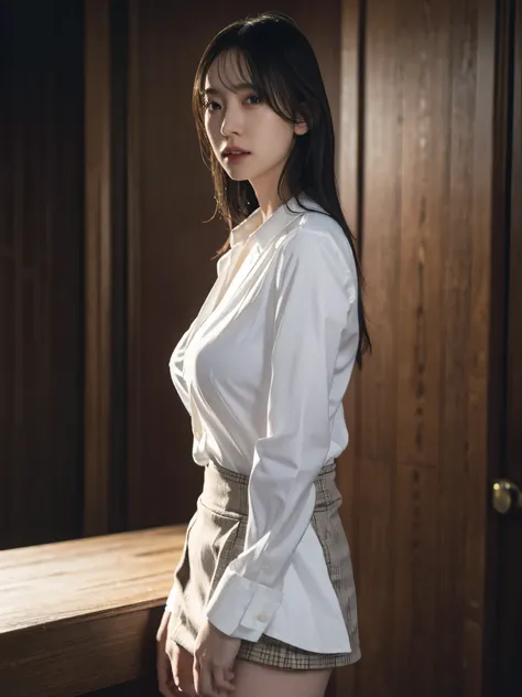 1girl, woman, masterpiece, best quality, highest quality, cinematic lighting, (volumetric lighting), extremely detailed CG unity 8k wallpaper, focused, 8k wallpaper, extremely detailed, ultra realistic, photorealistic, sharp focus, absurdres, (HDR:1.2), (h...