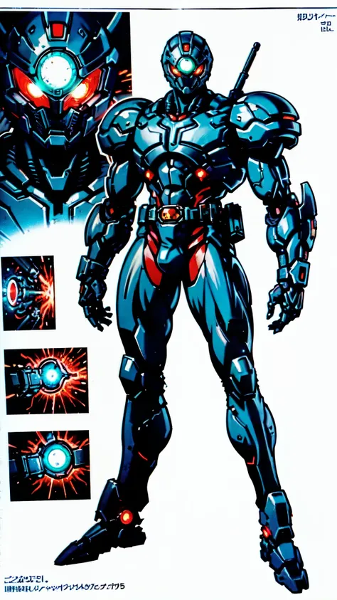 (masterpiece:1.5, best quality:1.5, extremely delicate:1.5), ((male:1.5)), a man wearing a full-face helmet, green eyes, fantasy-style high-tech biomimetic armored combat suit, (a composite layered chest armor), the design balances heavy with agility, full...