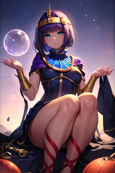 (8k, raw photo, masterpiece, extremely detailed, best quality, professional lighting, high res), BREAK beautiful and adorable girl, menat_classic, (mysterious, humble, kindness), tall height, lipsticks, Egypt, feet