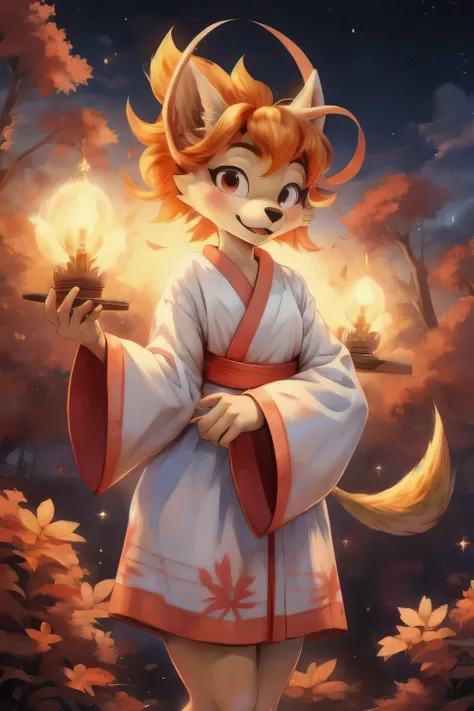 ketsukaneceroba ,  long sleeves , tinker bell, furry, kimono