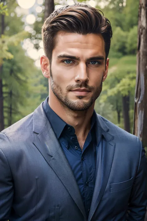 photo of handsome men ,outdoor