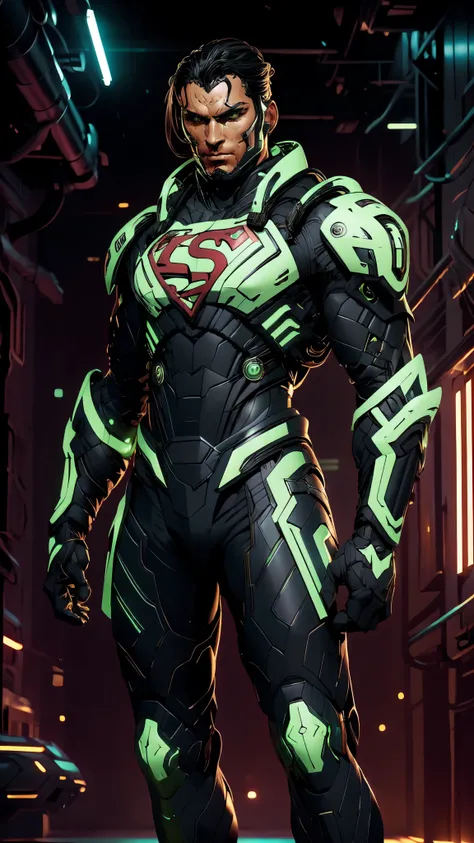 (masterpiece:1.5, best quality:1.5, extremely delicate:1.5), ((male:1.5)), a man wearing a full-face helmet, green eyes, fantasy-style high-tech biomimetic armored combat suit, (a composite layered chest armor), the design balances heavy with agility, full...