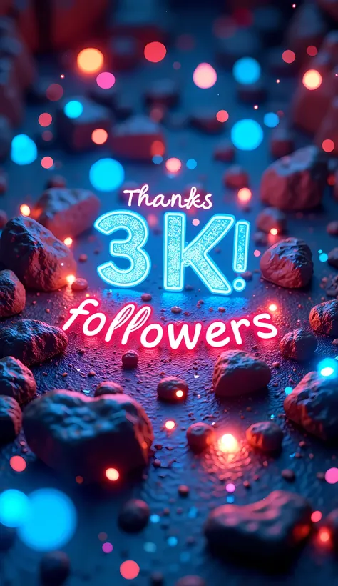 ("thanks 3K followers"), 