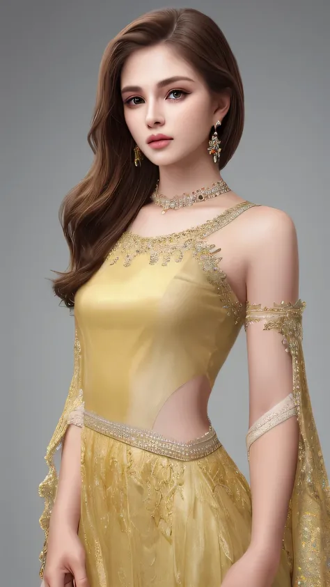 （ high quality high quality st quality 、8k、32K、masterpiece）、（ Realism）、（ realistic wearing kurta:1。2)、（ Hi-Res）、 very detailed very beautiful face and eyes、 1 girl delicate body 、（ high quality high quality st quality 、 attention to detail、Rich skin detail...