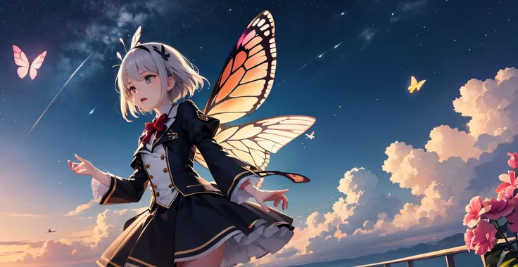  Nah-Nah-Nah-Nah ,I fly free！
 Nah-Nah-Nah-Nah ,I fly free！I fly free！

【Verse 1】
 Im flapping my wings because Im a butterfly
Does not lose its brilliance even in the dark
I want to fly in this sky tomorrow too
I want you to watch over me softly 

【Verse ...