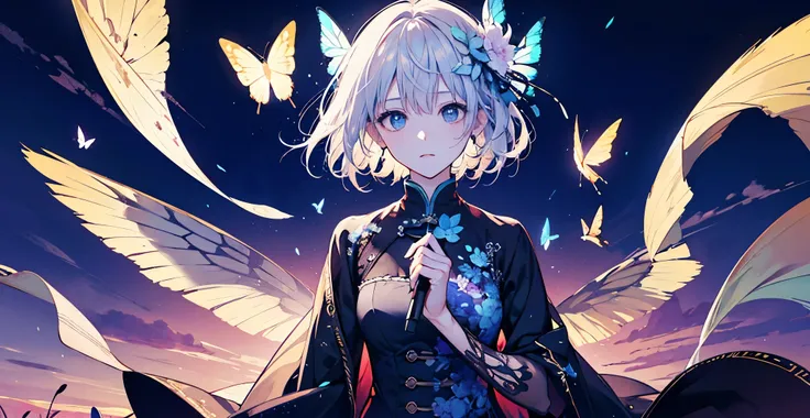  Nah-Nah-Nah-Nah ,I fly free！
 Nah-Nah-Nah-Nah ,I fly free！I fly free！

【Verse 1】
 Im flapping my wings because Im a butterfly
Does not lose its brilliance even in the dark
I want to fly in this sky tomorrow too
I want you to watch over me softly 

【Verse ...