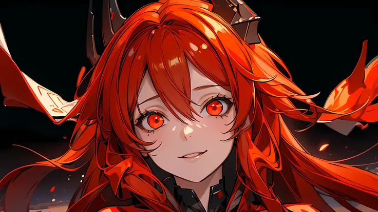 ((Best quality)), ((masterpiece)), (detailed:1.4), 3D, an image of a beautiful cyberpunk female, Yandere , Yandere Face , Trance , Trance Eyes , yameroyandere , constricted pupils , yandere , empty eyes . shaded face , crazy eyes , glowing red eyes , crazy...