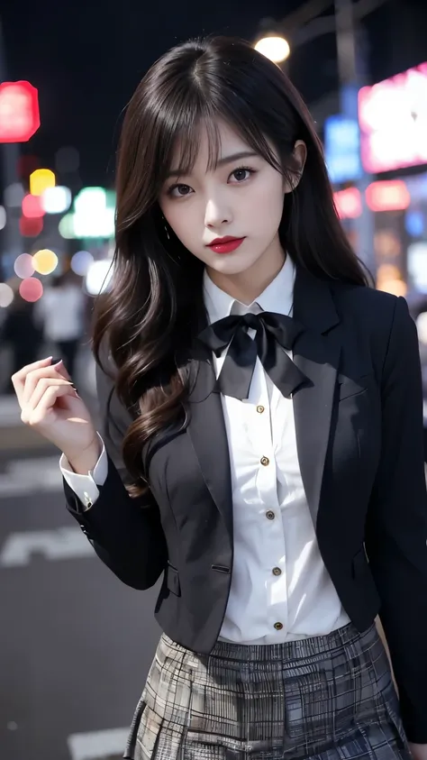 tra-detailed、2girls、Japanese、attractive beauty、seductive adult woman、pretty woman、piercing eyes、cool girl、wavy hair、swept bangs、suit、Jacket、blouse、ribbon、Tight Skirt、pantyhose、beautiful feet、Evil cadres、evil depravity、brainwash、mind control、lipstick、lip gl...