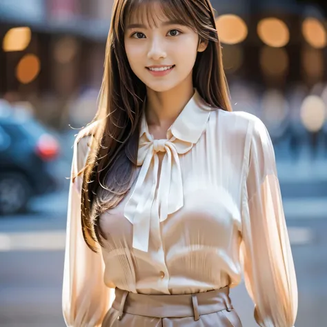 (Calm and gentle expression:1.0), ( full body shot:1.3), ( Panorama :1.0), Movie Lighting, (( best quality)), ( RAW Photos, best quality), ( Realistic:1.4), realism, masterpiece, Very Delicate and Beautiful, very detailed, 4k wallpaper, amazing, fine...