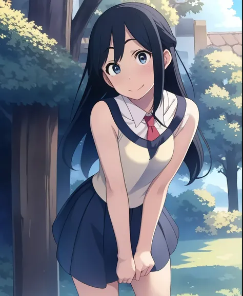 (masterpiece、 best quality、 best quality、 Official Art、 beautiful and beautiful :1.2)、( one girl :1.3),masterpiece, best quality, high definition , blue eyes, [Selina ( Pokémon), 1 girl, Alone, Knee-high, Long Hair, have , jewelry, Bracelets, black ...