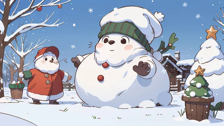 cobertura de neve, studio ghibli christmas