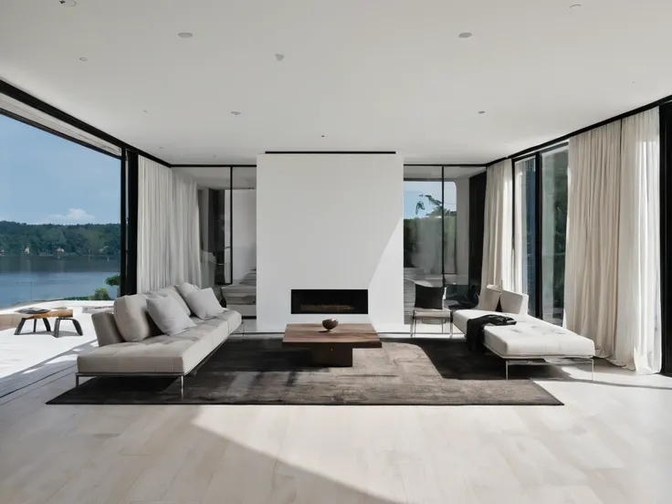 interior design in a minimalist style