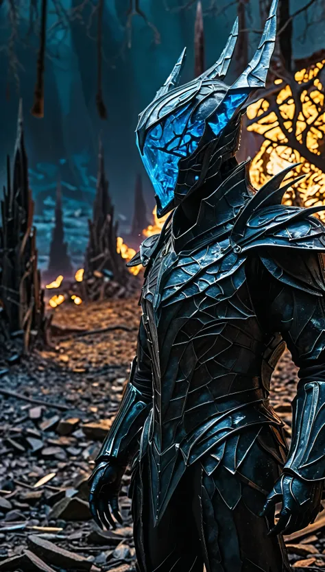 The Shard Revenant

Emerging from the shadows of a shattered, crystalline wasteland, The Shard Revenant is a terrifying entity clad in an angular, jagged suit of armor forged entirely from broken glass and obsidian. The armor reflects and refracts light in...