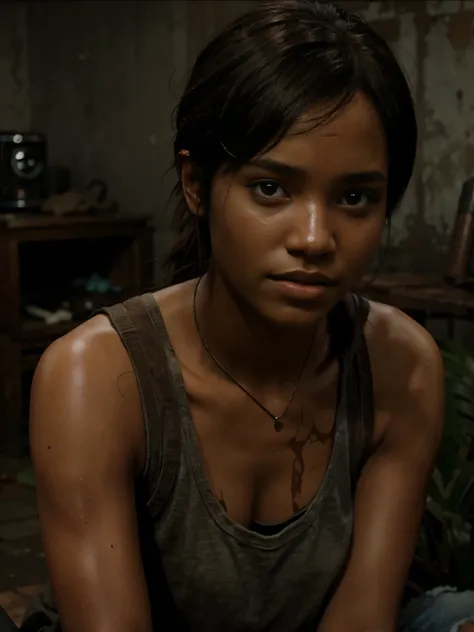 Girl Brown Skin in The Last of us