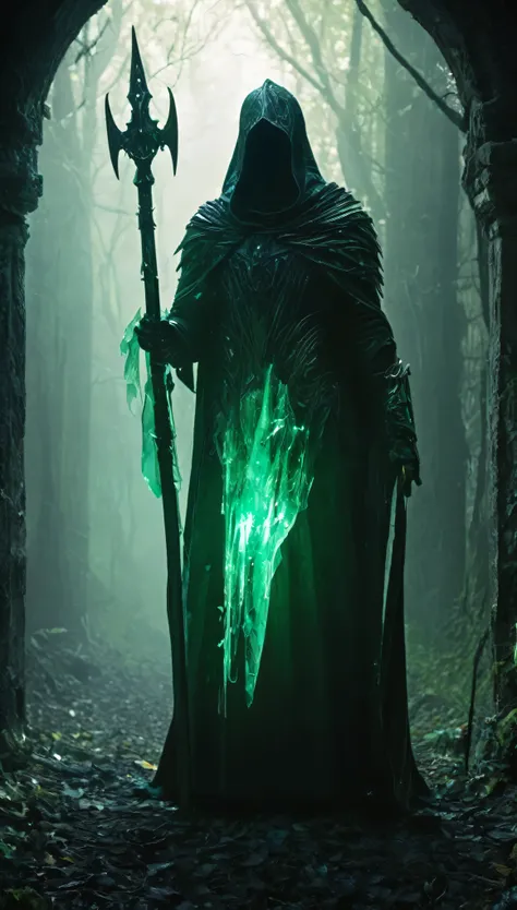 The Spectral Warden

A haunting, otherworldly figure cloaked in dread, The Spectral Warden stands as a silent sentinel of doom. Its form is clad in shifting, translucent armor that flickers like a mirage, made of spectral glass that reflects a ghostly, pal...