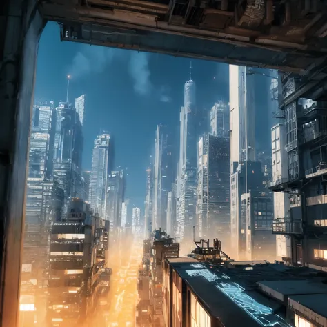 Massive moving city built for survival after a disaster
Crawler system-based movement
Industrial and futuristic design
Lower levels with towering buildings, large gears, and engines
Special alloy outer walls, faintly glowing
Three layers: Upper (administra...