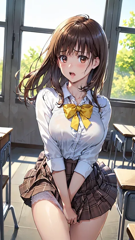 (masterpiece:1.2, for men watching pussy), (Realistic, photoRealistic:1.4), beautiful illustrations from the front, (Natural side lighting, Cinema Lighting),
show viewers , upper body, 2 girls, Japanese, High school girl, , perfect face, cute and sy...