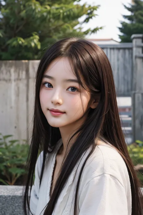​masterpiece, The highest image quality, high quality, beautiful a girl, japanes, Japan schoolgirl, Popular Korean Makeup, detaileds, Swollen eyes, A detailed eye, Detailed skin, Beautiful skins, 超A high resolution, (Reality:1.4), very extremely beautiful,...
